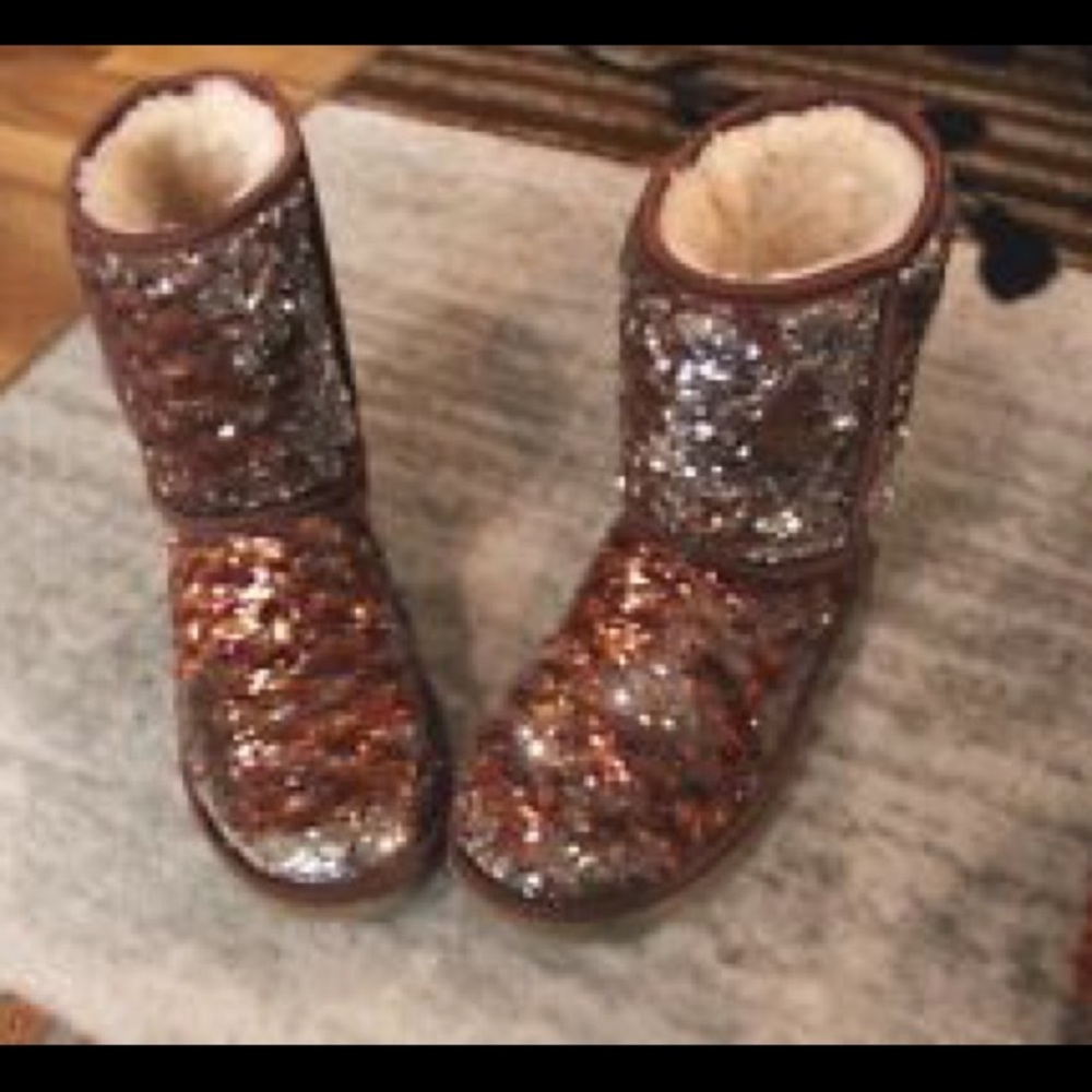 Sparkly Ugg boots